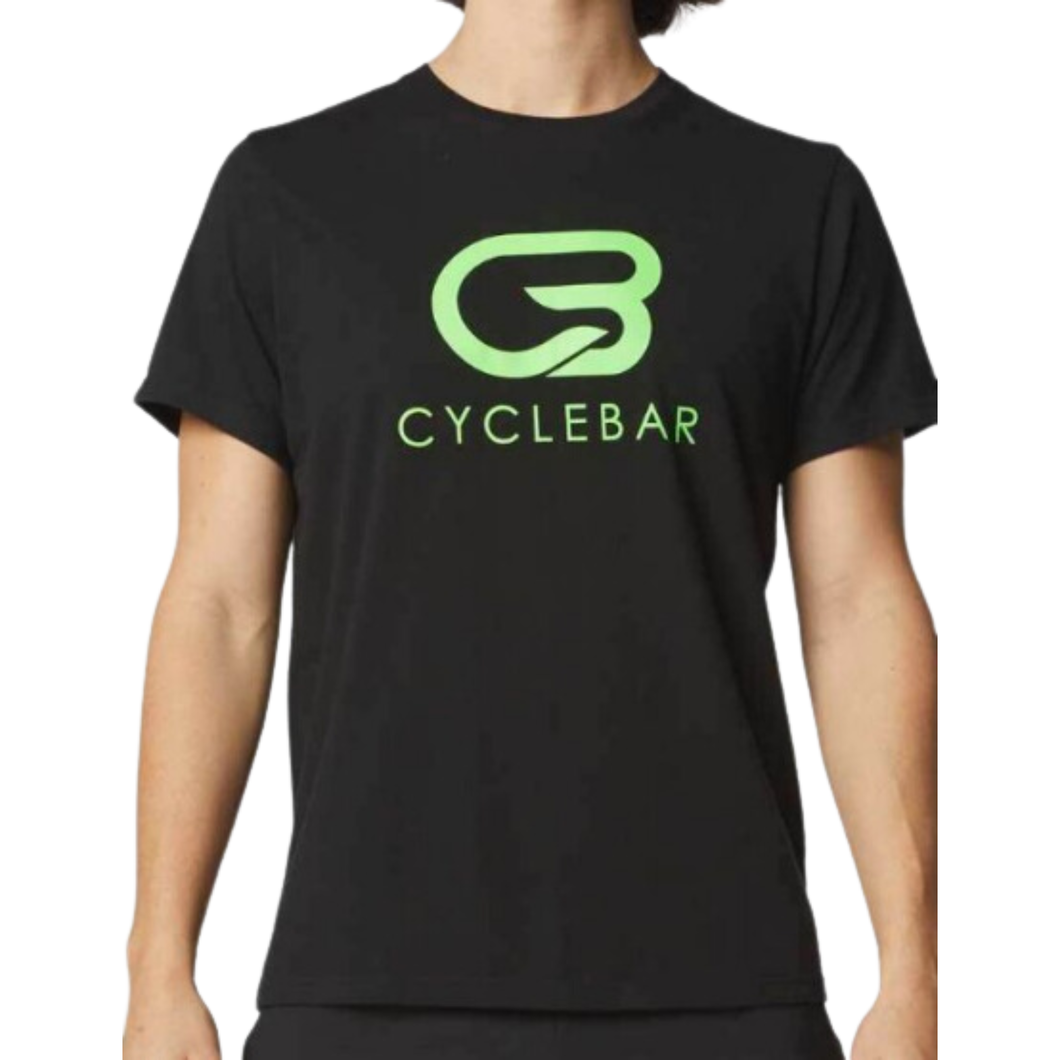 WITH- CB GLOW DIONYSIS TEE - BLACK W/GLOW GREEN