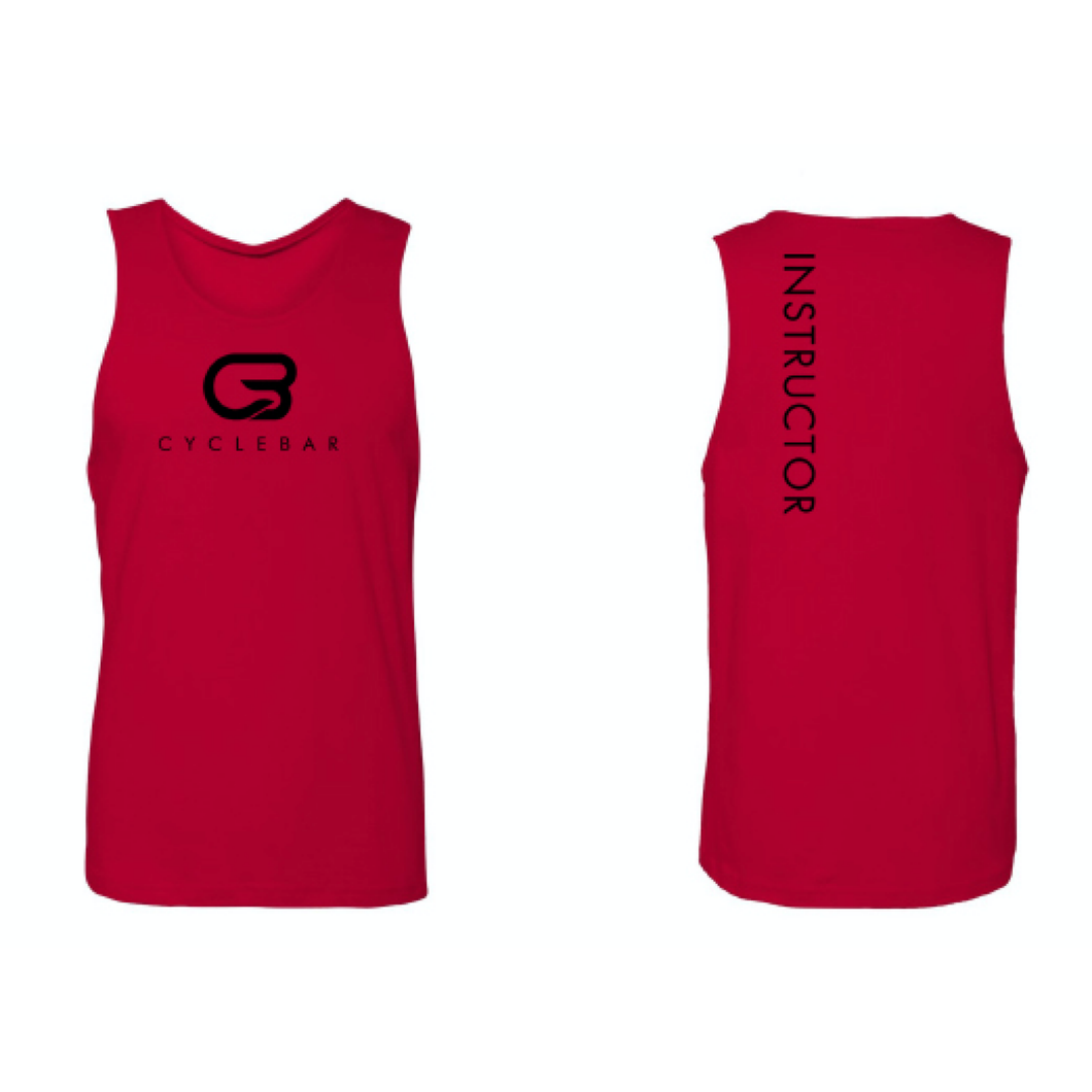 Instructor Mens Tank - Red