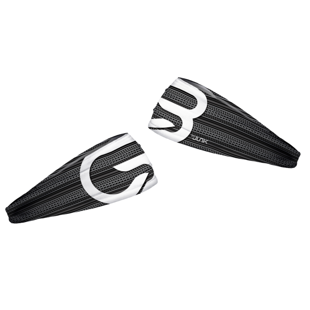 Headband Blk Gray Take a Hike 01